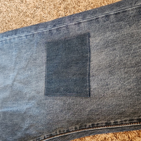 Universal Thread Boyfriend - Slim Hip & Thigh, Tapered Leg, 100% Cotton - Picture 4 of 12